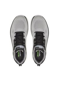 skechers - Skechers Sneakersy Track Broader 232698/GYBK Szary. Kolor: szary. Materiał: materiał