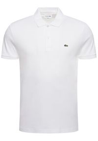 Lacoste Polo DH2050 Biały Regular Fit. Typ kołnierza: polo. Kolor: biały. Materiał: bawełna #2