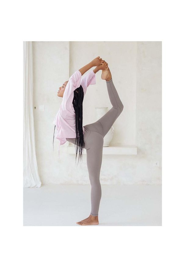 Legginsy do jogi Joy in me 7/8 Unity ease - Sandstorm - 36. Kolor: beżowy. Sport: joga i pilates