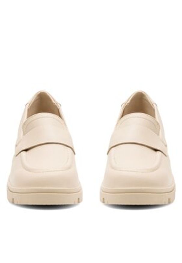 Lasocki Loafersy ARC-LAMI-01 Beżowy. Kolor: beżowy. Materiał: skóra