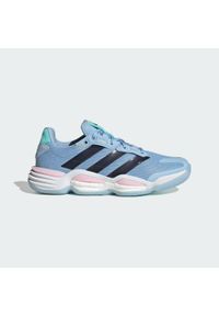 Adidas - Buty Stabil 16 Indoor. Kolor: czarny, niebieski, wielokolorowy. Materiał: materiał. Sport: piłka ręczna