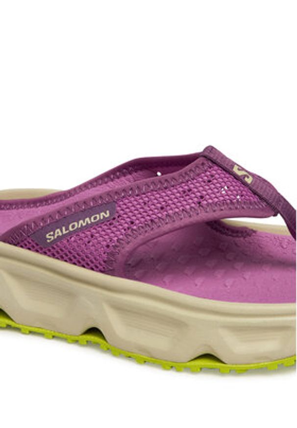 salomon - Salomon Japonki Reelax Break 6.0 L47995400 Fioletowy. Kolor: fioletowy. Materiał: materiał