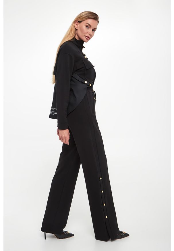 Elisabetta Franchi - Kombinezon damski dresowy ELISABETTA FRANCHI. Materiał: dresówka