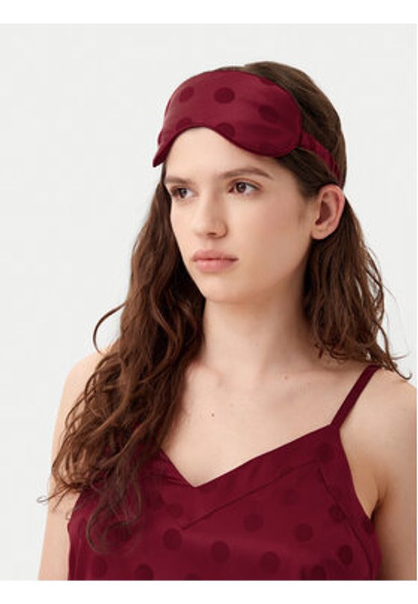 TOMMY HILFIGER - Tommy Hilfiger Piżama UW0UW05551 Czerwony Regular Fit. Kolor: czerwony. Materiał: syntetyk