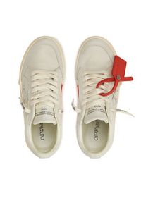 OFF-WHITE - Off-White Sneakersy OWIA272F23LEA0010303 Écru. Materiał: skóra #7