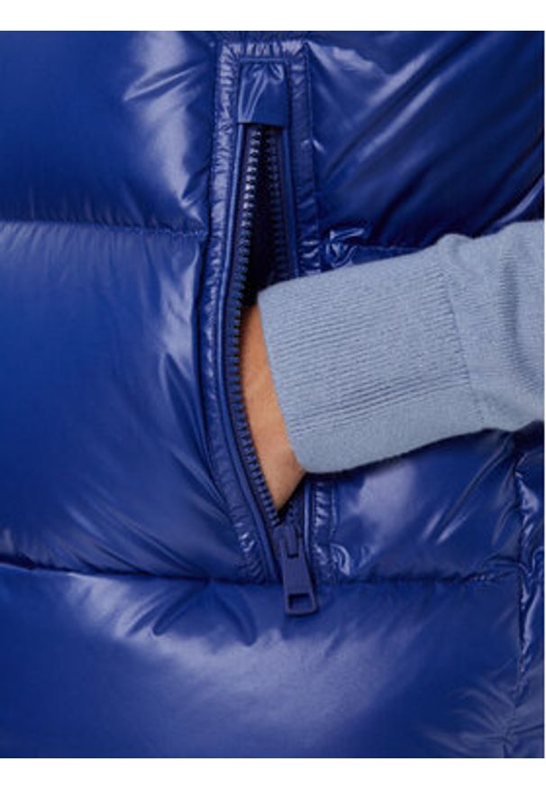 TOMMY HILFIGER - Tommy Hilfiger Kamizelka MW0MW41514 Niebieski Regular Fit. Kolor: niebieski. Materiał: syntetyk