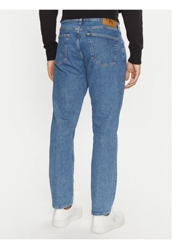 Calvin Klein Jeansy J30J327082 Niebieski Regular Fit. Kolor: niebieski