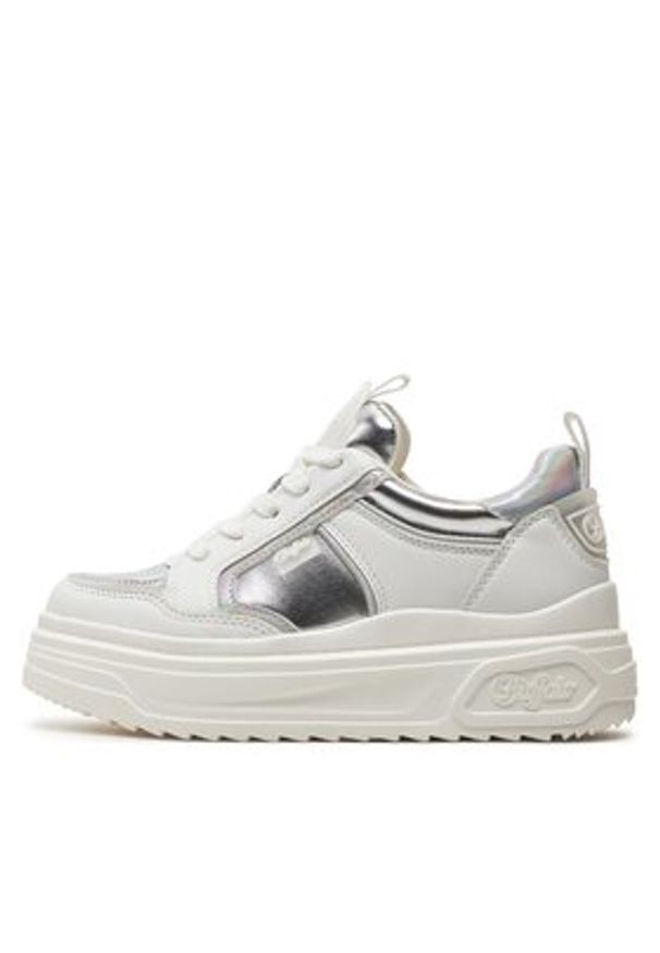 Buffalo Sneakersy Vectra Low 1636126 Biały. Kolor: biały. Materiał: skóra