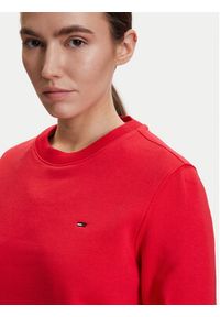 Tommy Jeans Bluza DW0DW19959 Czerwony Regular Fit. Kolor: czerwony. Materiał: bawełna #5
