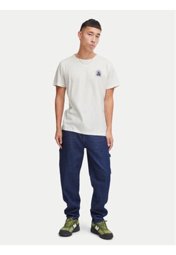 Blend T-Shirt 20716481 Biały Regular Fit. Kolor: biały. Materiał: bawełna