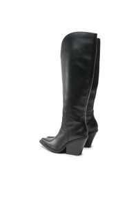 Jenny Fairy Kozaki LS5841-03 Czarny. Kolor: czarny. Materiał: skóra #12