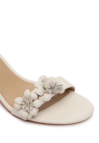 Lauren Ralph Lauren - LAUREN RALPH LAUREN Sandały 802P10640001 Biały. Kolor: biały. Materiał: skóra #2