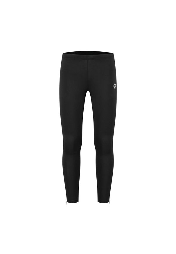 ROGELLI - Cienkie legginsy do biegania męskie Rogelli BOONE. Kolor: wielokolorowy, różowy, czarny