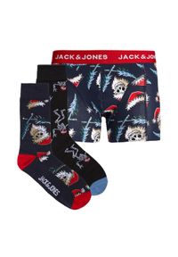 Jack & Jones - Jack&Jones Komplet bielizny 12247717 Granatowy. Kolor: niebieski. Materiał: bawełna
