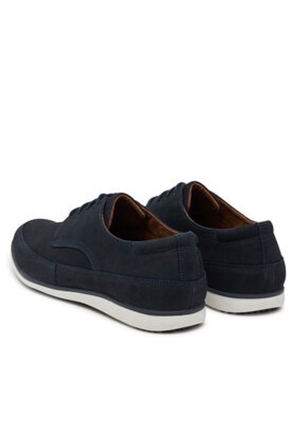 Lasocki Półbuty HENSON-31 MI25 Granatowy. Kolor: niebieski. Materiał: skóra, nubuk