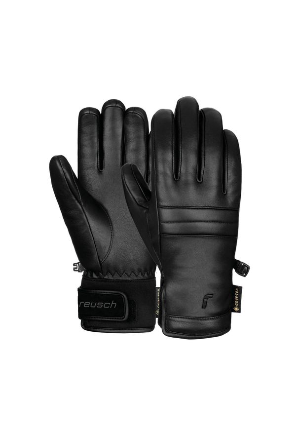 Reusch - Rękawice damskie REUSCH Grace GORE-TEX. Kolor: czarny. Technologia: Gore-Tex. Sezon: zima. Sport: narciarstwo