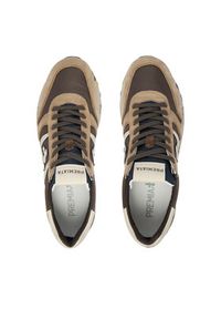 Premiata Sneakersy Lander Var 7704 Brązowy. Kolor: brązowy. Materiał: skóra #3