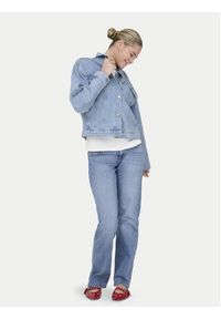 only - ONLY Kurtka jeansowa Harper 15363548 Niebieski Regular Fit. Kolor: niebieski. Materiał: bawełna #7