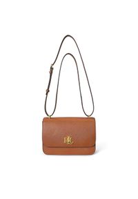 Lauren Ralph Lauren - LAUREN RALPH LAUREN Torebka 431974272001 Brązowy. Kolor: brązowy. Materiał: skórzane