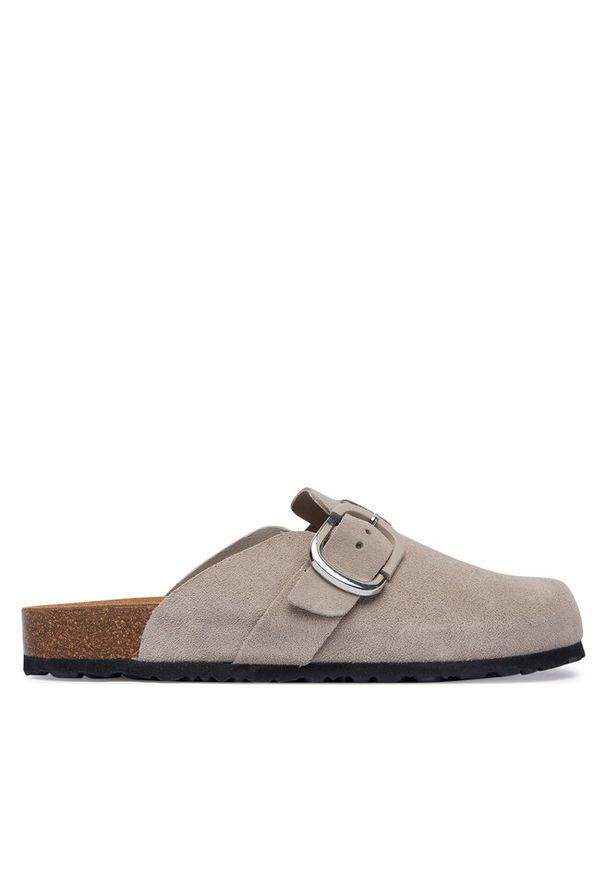 Klapki Tamaris. Kolor: szary