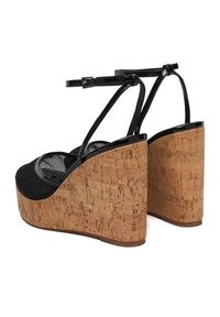 Badura Sandały EO-ALANA-25-3-12YY Czarny. Kolor: czarny. Materiał: materiał #9