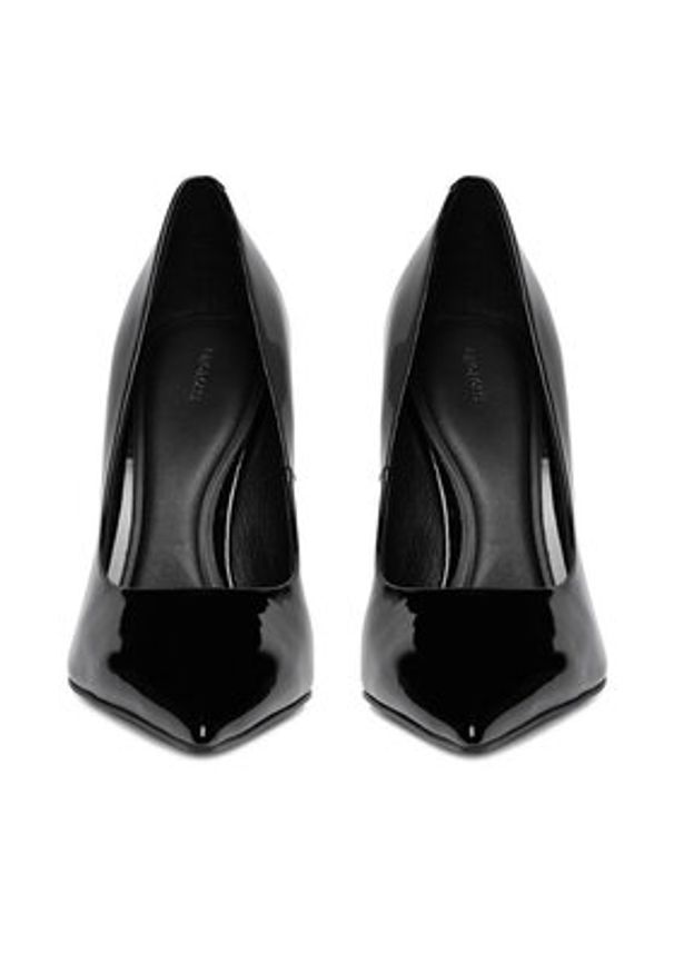 Gino Rossi Szpilki EO-HANI-V1953-111 Czarny. Kolor: czarny. Materiał: skóra, syntetyk. Obcas: na szpilce