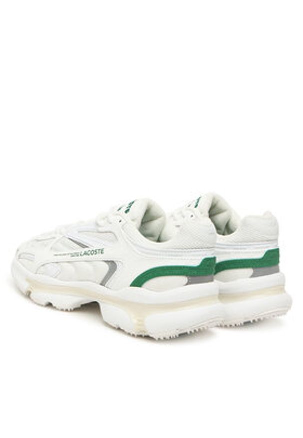 Lacoste Sneakersy L003 2K24 7-50SMA0105 Biały. Kolor: biały. Materiał: materiał