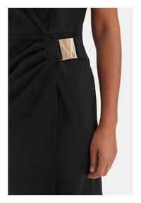 Morgan Sukienka koktajlowa 261-RIXO Czarny Slim Fit. Kolor: czarny. Materiał: syntetyk. Styl: wizytowy #2