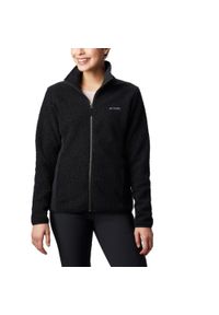 columbia - Bluza polarowa Panorama Full Zip. Typ kołnierza: polo. Kolor: czarny. Materiał: polar. Sport: turystyka piesza