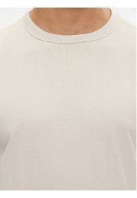 Calvin Klein Jeans T-Shirt J30J323484 Beżowy Regular Fit. Kolor: beżowy. Materiał: bawełna #4