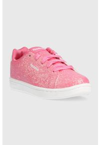 Reebok Classic sneakersy dziecięce RBK ROYAL COMPLETE kolor różowy. Nosek buta: okrągły. Kolor: różowy. Materiał: guma. Model: Reebok Classic, Reebok Royal #2