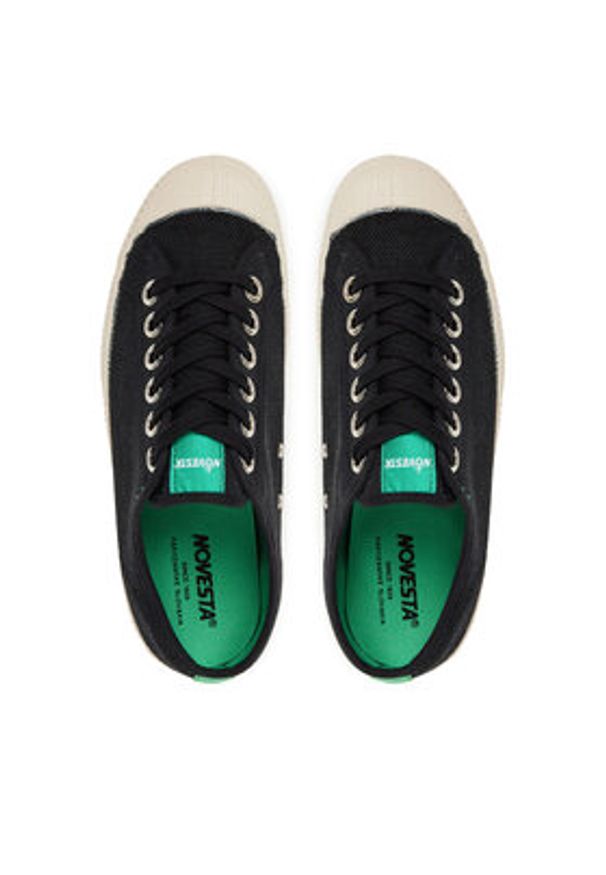 Novesta Trampki Star Master Hemp N472009-BEI87Y123 Czarny. Kolor: czarny. Materiał: materiał