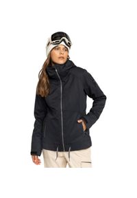 Roxy - Kurtka do sportów zimowych damska MEADE. Kolor: czarny. Długość: krótkie. Sezon: zima. Sport: narciarstwo #1