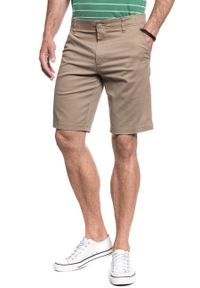 Lee - LEE COMFORT SHORT XM KHAKI L71ZPB08. Kolor: brązowy