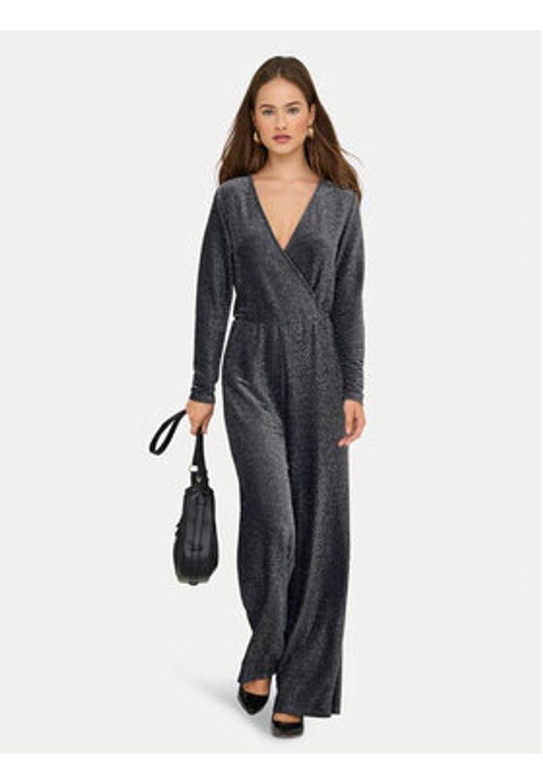 only - ONLY Kombinezon Rich 15360280 Szary Regular Fit. Kolor: szary. Materiał: syntetyk