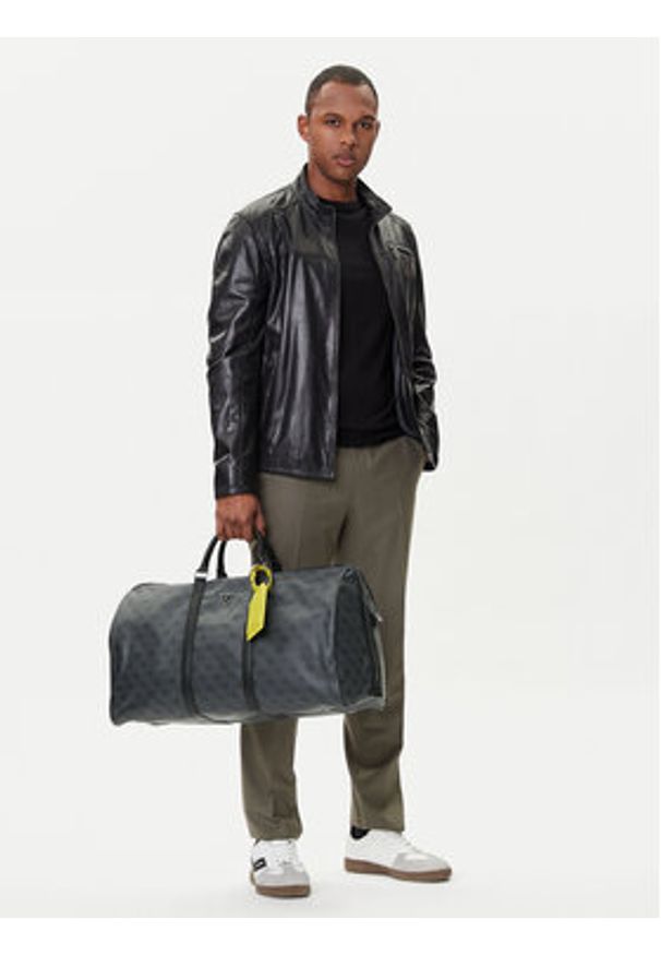 Guess Torba podróżna TMPILO P5335 Szary. Kolor: szary. Materiał: skóra