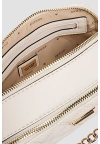 Guess - GUESS Biała damska torebka Giully II. Kolor: biały. Materiał: skórzane. Styl: casual, elegancki #4
