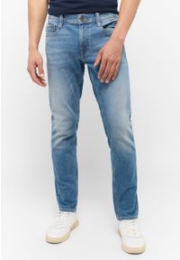 Mustang - MUSTANG OREGON SLIM MĘSKIE SPODNIE JEANSOWE JEANSY DŻINSY DENIM BLUE 1015502 5000 577