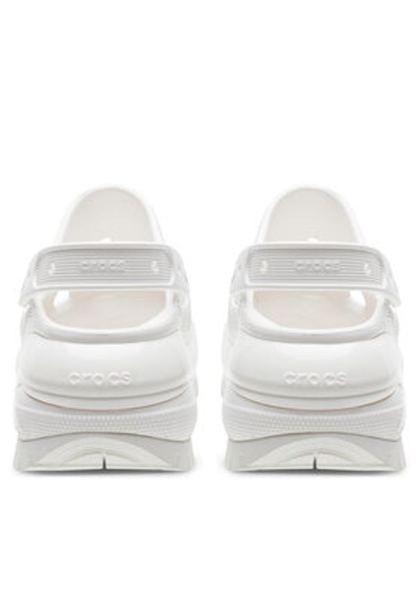 Crocs Klapki Classic Mega Crush Clog 207988 Biały. Kolor: biały