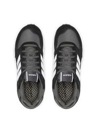 Adidas - adidas Sneakersy Run 80s GV7302 Czarny. Kolor: czarny. Materiał: skóra. Sport: bieganie #6