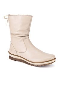 Remonte Botki R8471-80 Biały. Kolor: biały. Materiał: skóra #6