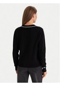 Morgan Sweter 252-MCOLO Czarny Regular Fit. Kolor: czarny. Materiał: syntetyk #4