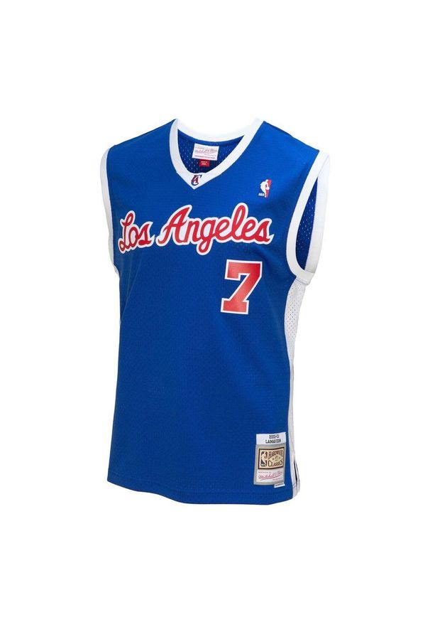 Mitchell & Ness - Koszulka NBA Los Angeles Clippers Lamar Odom. Kolor: niebieski. Sport: koszykówka