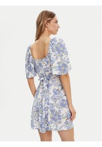 Roxy Sukienka letnia Mercado Mini Crepe ERJWD03868 Biały Regular Fit. Kolor: biały. Materiał: wiskoza. Sezon: lato. Długość: mini #5