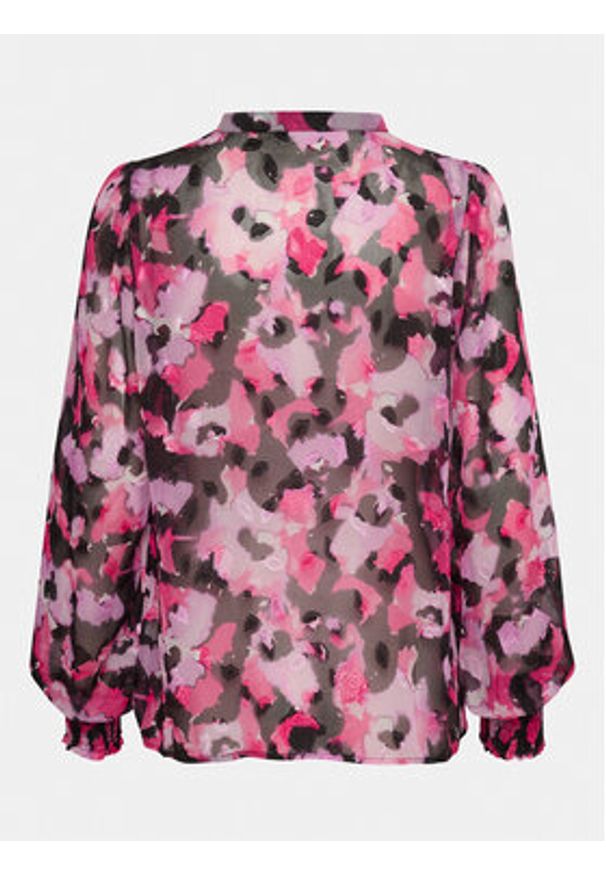 Kaffe Bluzka Amanda 10508154 Różowy Regular Fit. Kolor: różowy. Materiał: syntetyk