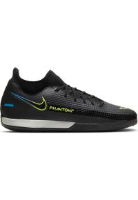 Buty piłkarskie Nike Phantom Gt Academy Df Ic M CW6668-090 czarne czarne. Zapięcie: sznurówki. Kolor: czarny. Materiał: guma, syntetyk. Szerokość cholewki: normalna. Sport: piłka nożna
