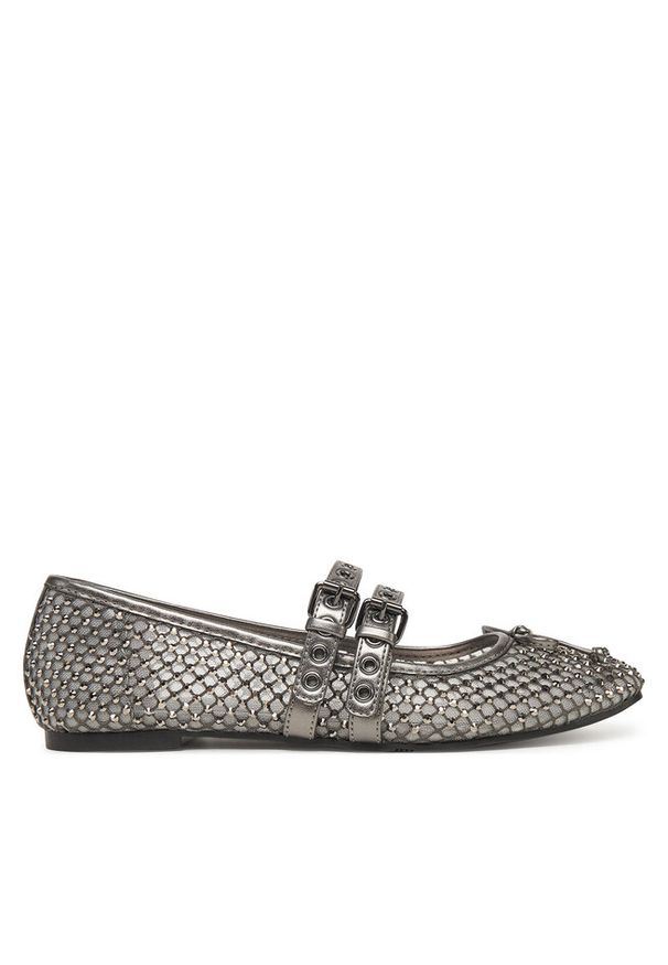 Baleriny Guess. Kolor: srebrny