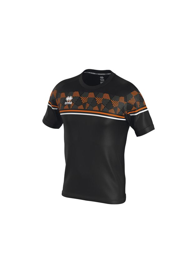 ERREA - Koszulka Errea diamantis maglia. Kolor: czarny, wielokolorowy, pomarańczowy. Sport: fitness, piłka nożna