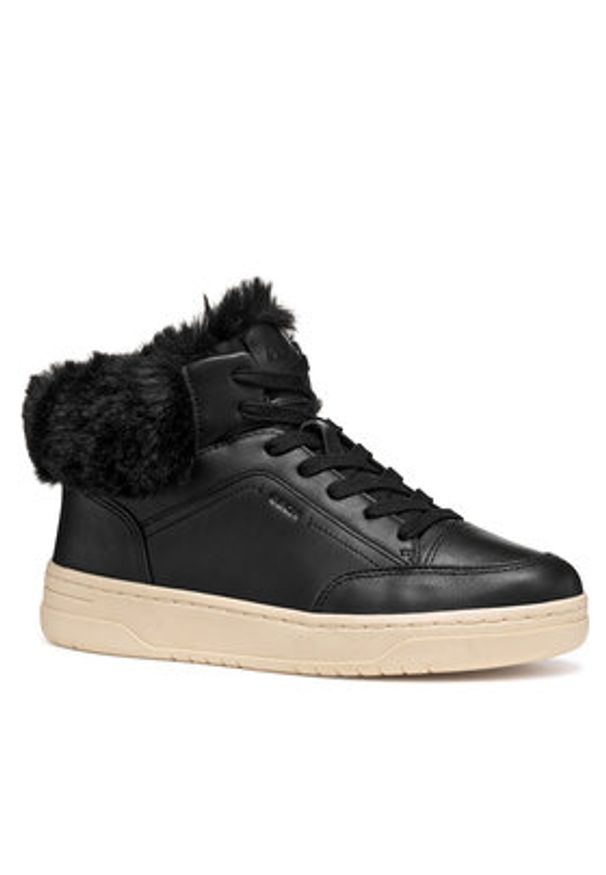 Geox Sneakersy D Sedral Court D564QC 00085 C9999 Czarny. Kolor: czarny. Materiał: skóra