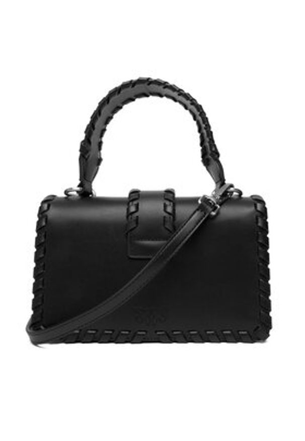 Pinko - PINKO Torebka Love One Mini Cl. AI 25-26 PLTT 100059 A2OR Czarny. Kolor: czarny. Materiał: skórzane